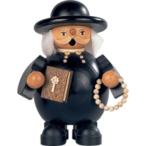 Erzgebirge Müller Räuchermann kath. Pfarrer, klein 59.00 €