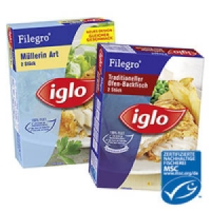 iglo Filegro M&uuml;llerin-Art oder Ofen-Backfisch 1.88&nbsp;&euro;