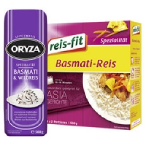 Oryza Reis-Spezialit&auml;ten oder reis-fit-Spezialit&auml;ten im Kochbeutel 2.29&nbsp;&euro;