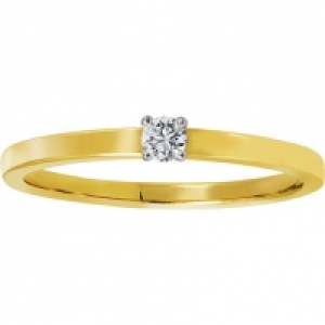 Ring, 585er Gelbgold mit Brillant 279.00&nbsp;&euro;