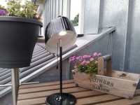 Karstadt Näve Näve LED Solar-Tischleuchte SUN, schwarz, h: 36 cm