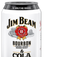 Penny  JIM BEAM Bourbon Whiskey & Cola 0,33-Liter-Dose