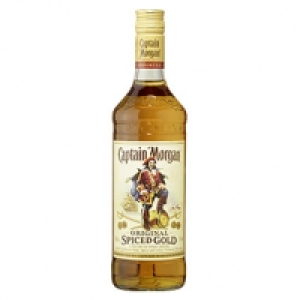 Real  Captain Morgan Spiced Gold 35 % Vol., jede 0,7-l-Flasche