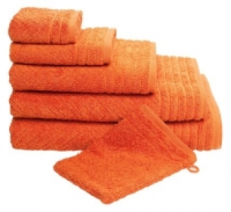 Frottana Handtuch Elegance, red clay