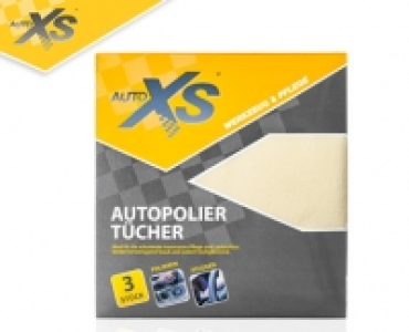 AUTO XS®Autopoliertücher, 3 Stück