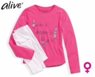 alive®Schlafanzug, Single Jersey
