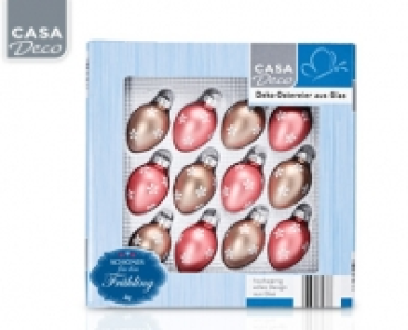 CASA Deco Deko-Ostereier aus Glas 2.59 €
