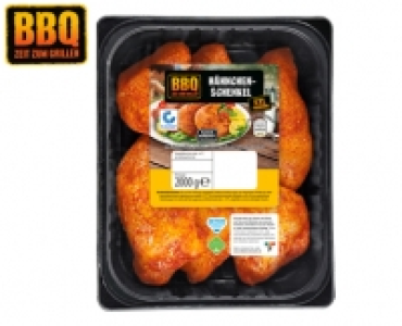 BBQ Hähnchenschenkel XXL, gewürzt