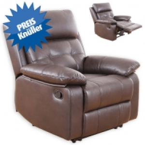 TV-Sessel - dunkelbraun - Kunstleder - Relaxfunktion 249.99 €
