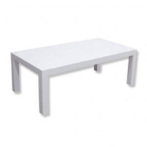 Roller  Couchtisch - wei&szlig; - rechteckig