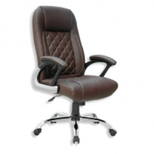 Drehstuhl ADAMO - braun - Echtleder 219.99 €