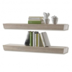 2er-Set Wandboard FERNANDO - Sonoma Eiche - 100 cm 49.99 €