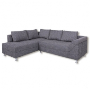 Ecksofa - grau - Federkern - Webstoff 499.99 €