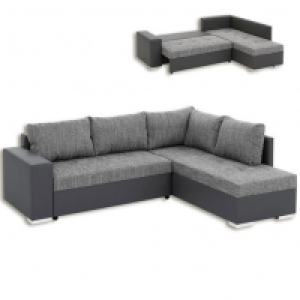 Ecksofa - grau - Liegefunktion - Staukasten 499.99 €