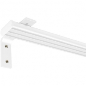 Gardinenschiene - weiß - Aluminium - 180 cm Länge 19.99 €