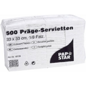 Pap Star Prägeservietten