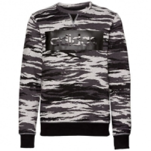 adidas Herren Sweatshirt Camo Crew, grau