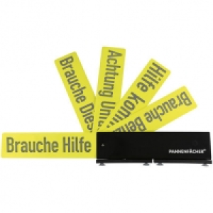 Pannenfächer schwarz/gelb 9.99 €