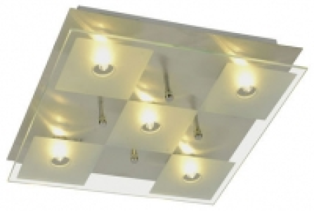 Näve Halogen-Deckenleuchte Square incl. Leuchtmittel