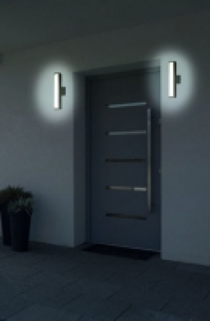 Näve LED Außenwandleuchte Sauda, Aluminium