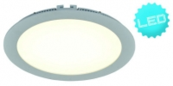 Näve LED Einbaupanel Role, d: 18 cm
