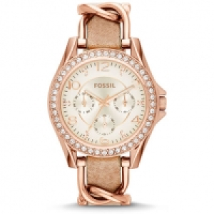 Fossil Damenuhr Riley ES3466 Zoll