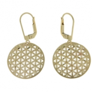 OROGELLI Damen Ohrh&auml;nger, 375er Gelbgold