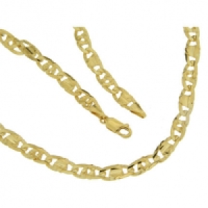 OROGELLI Damen Achter-Rebhuhnarmband-Pl&auml;ttchen, 585er Gelbgold