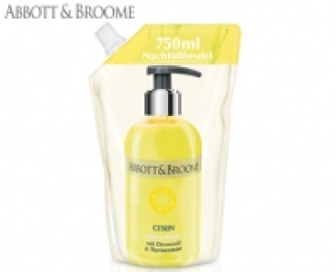 ABBOTT & BROOME Nachfüllbeutel, Handseife 1.99 €