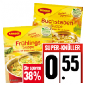 Maggi Guten Appetit!-Suppen 0.55&nbsp;&euro;