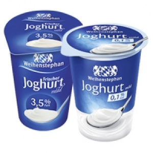 Weihenstephan Frischer Joghurt 0,1/1,5/3,5 % Fett, jeder 500-g-Becher 0.79 €