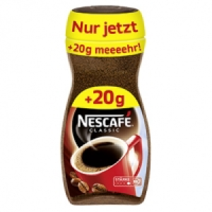 Nescafè Classic versch. Sorten, jedes 200-g-Glas 4.99 €