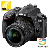 Real  Digitale Spiegelreflexkamera D3400 mit Objektiv (AF-P 18 - 55 mm VR) i