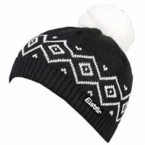 Eisb&auml;r Pudelm&uuml;tze, schwarz/creme