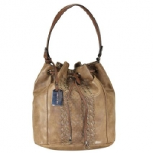 Emily & Noah Beuteltasche 29 cm, taupe