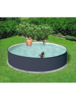 Set: Rundpool Anthrazit inkl. Sandfilteranlage (in 6 Größen) 449.99 €