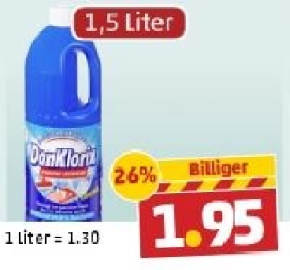 DAN KLORIX Hygiene-Reiniger 1.95 €