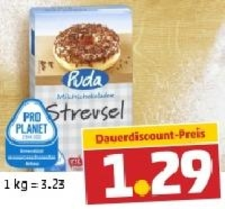 PUDA Milchschokoladen Streusel