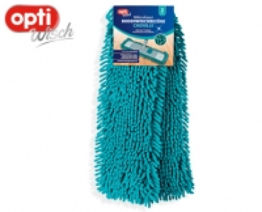 opti Wisch Mikrofaser Bodenwischbez&uuml;ge Chenille, 2 St&uuml;ck