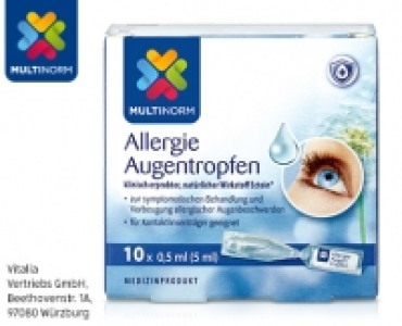 MULTINORM Allergie Augentropfen oder Nasenspray