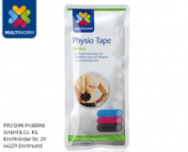 MULTINORM Physio Tape, vorgeschnitten