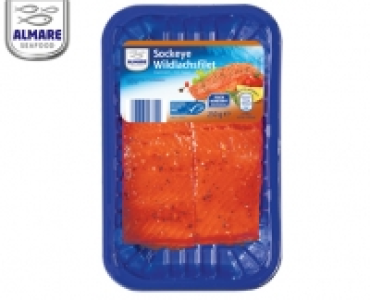 Aldi Süd  ALMARE Sockeye Wildlachsfilet