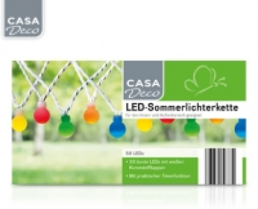 CASA Deco LED-Sommerlichter­­kette