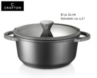 Aldi Süd  CROFTON® Aluguss-Kochtopf, Ø ca. 24 cm