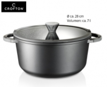 CROFTON®Aluguss-Kochtopf, Ø ca. 28 cm
