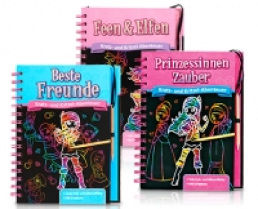 Zauberhaftes Kratzbuch