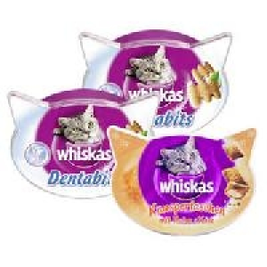 Whiskas Dentabits oder Knuspertaschen 0.99 €
