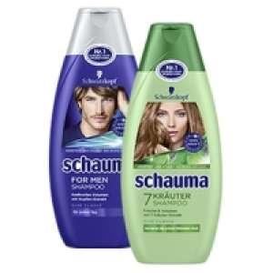 Schauma Shampoo oder Sp&uuml;lung, versch. Sorten, jede 400/250-ml-Flasche 1.29&nbsp;&euro;
