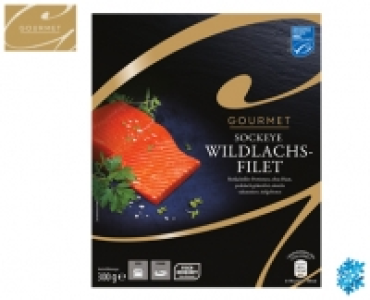 GOURMET Sockeye Wildlachsfilet