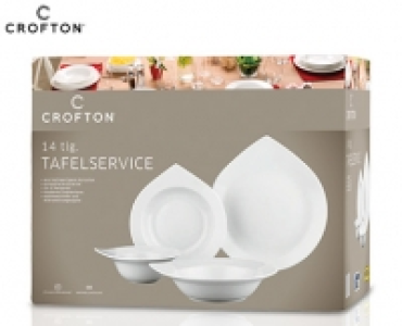 CROFTON®Modernes Tafelservice, 14-teilig